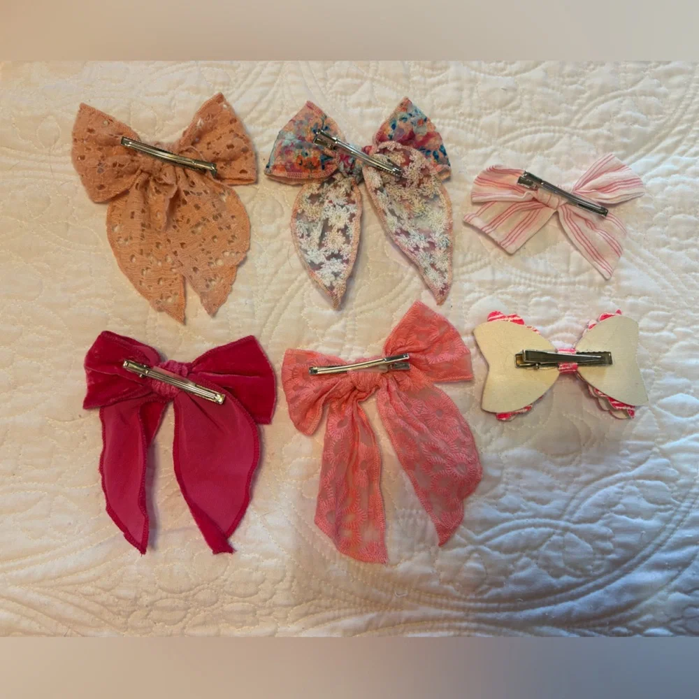 PINK💖 Little Poppy Co and Handmade Bow Bundle